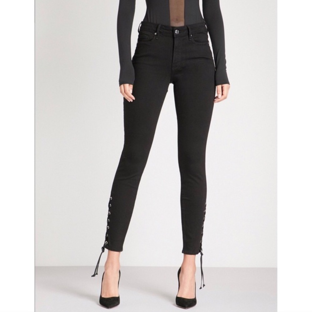 Good American Good Legs Black Denim Jeans